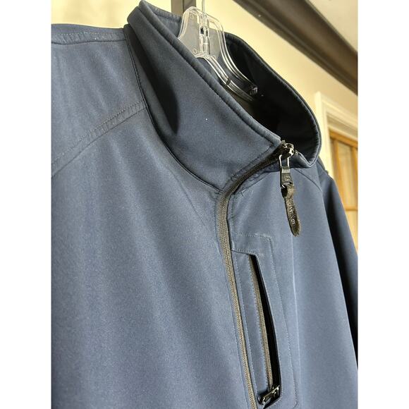 Calvin Klein Men’s Jacket-XL-water resistance breathable wind protection NAVY - Picture 3 of 8